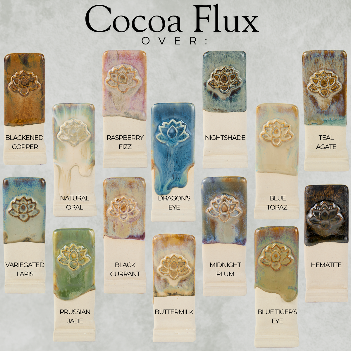 Speedball Mid Fire Flux Glaze - Cocoa