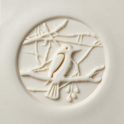MKM Extra Large Round Stamp - Bird in a Tree