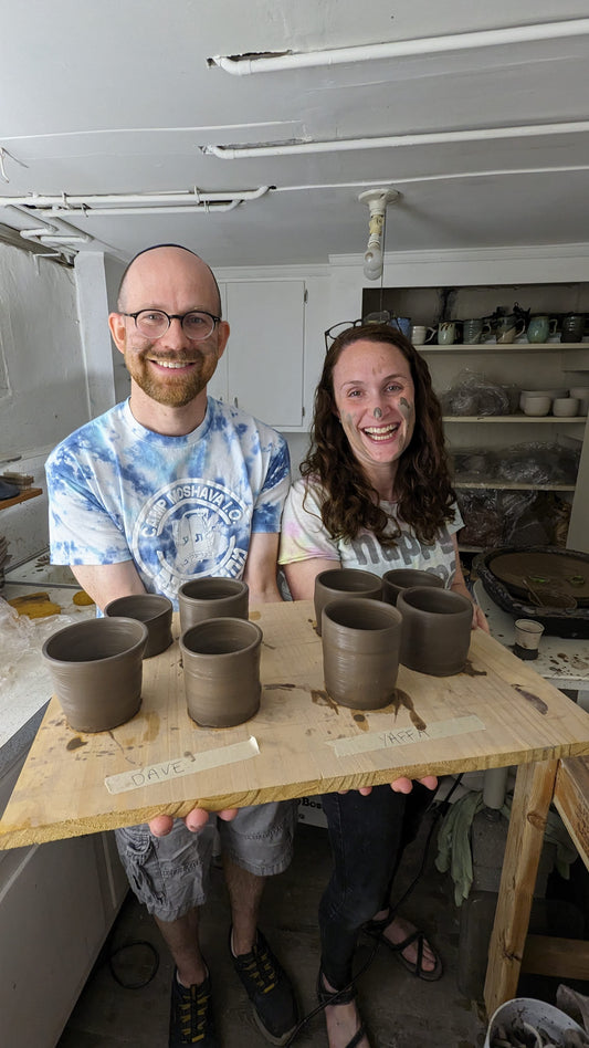 Wheel Throwing + Pottery Painting Date Night/Duo Workshop