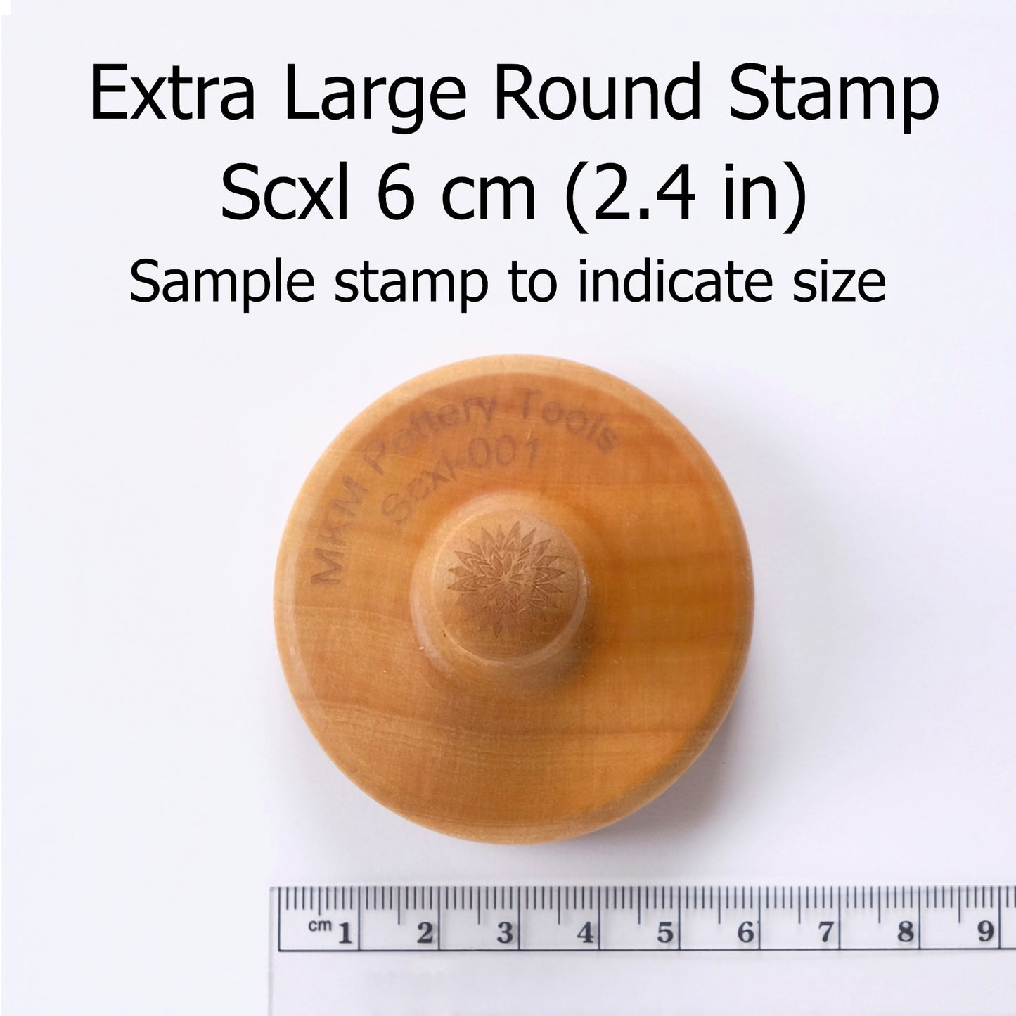 MKM Stamp - Extra Large Round Stamp - 4 Options