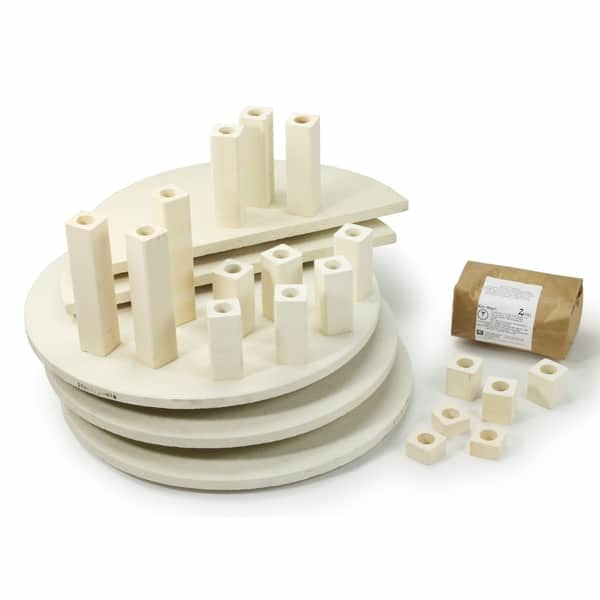 Cone Art 2318D Round Pottery Kiln + Furniture Kit - 133L - PREORDER