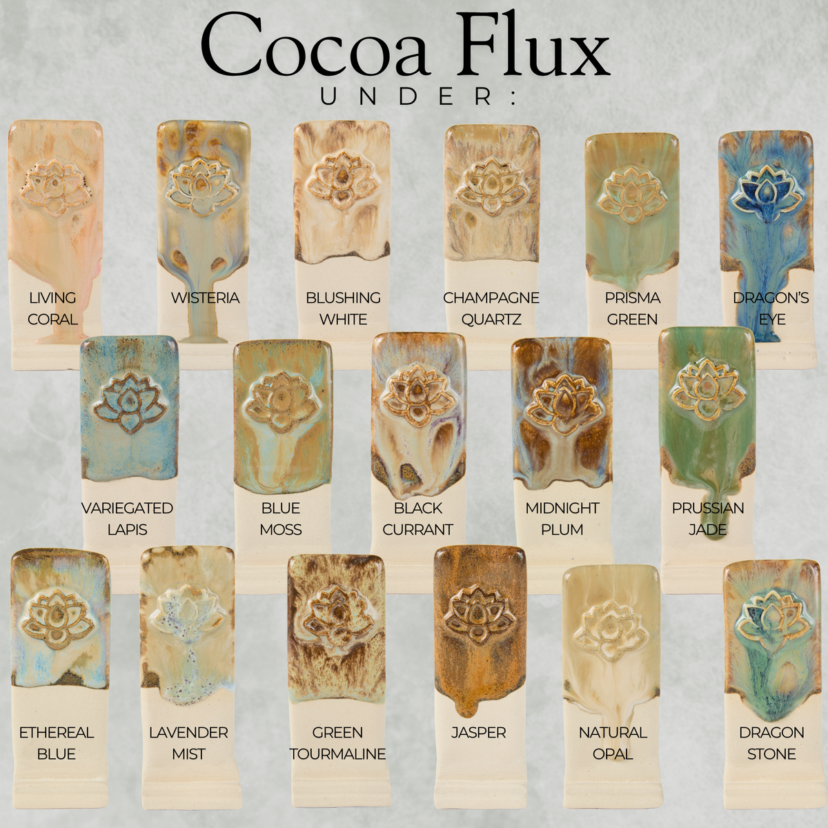Speedball Mid Fire Flux Glaze - Cocoa