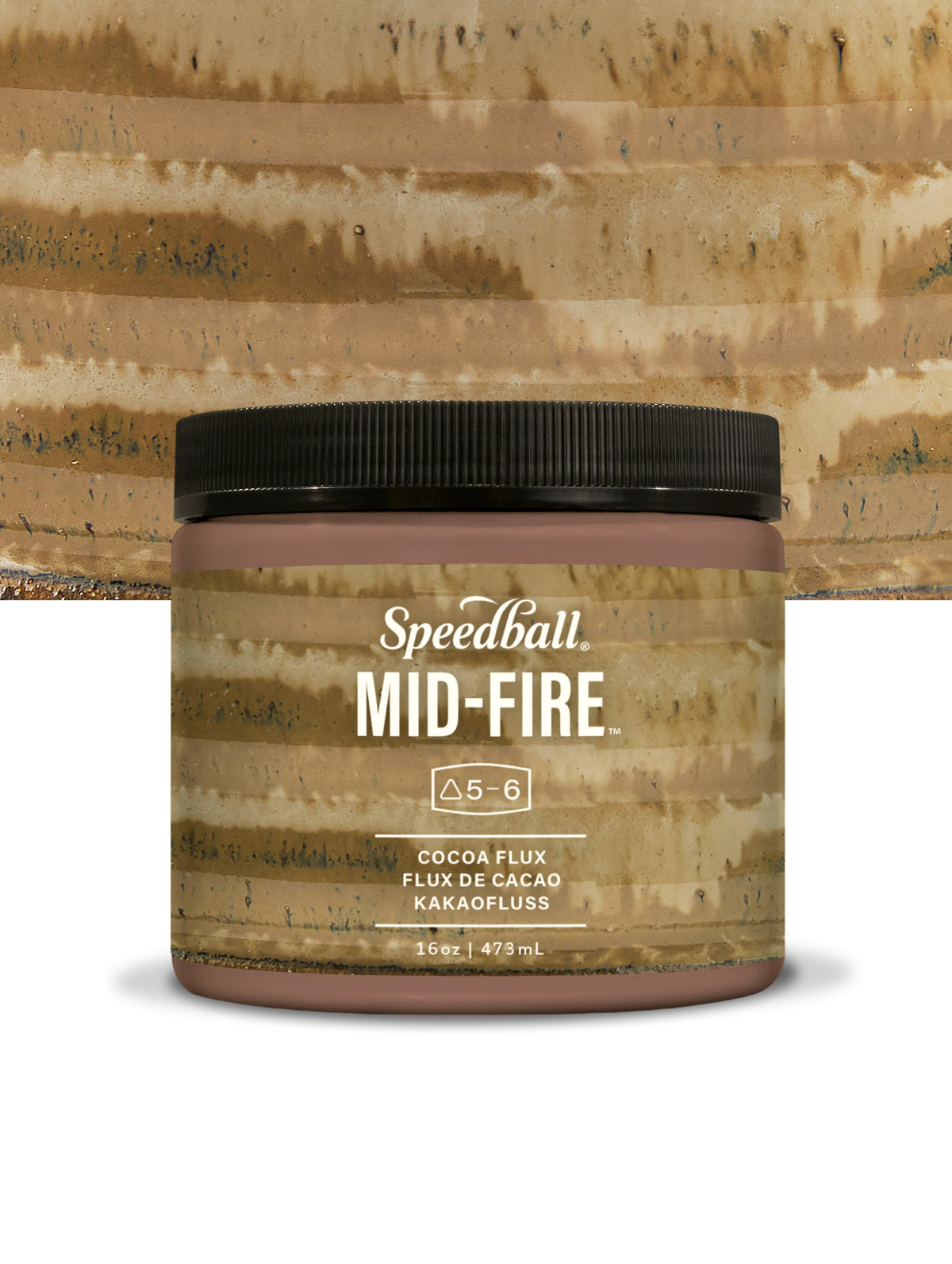 Speedball Mid Fire Flux Glaze - Cocoa