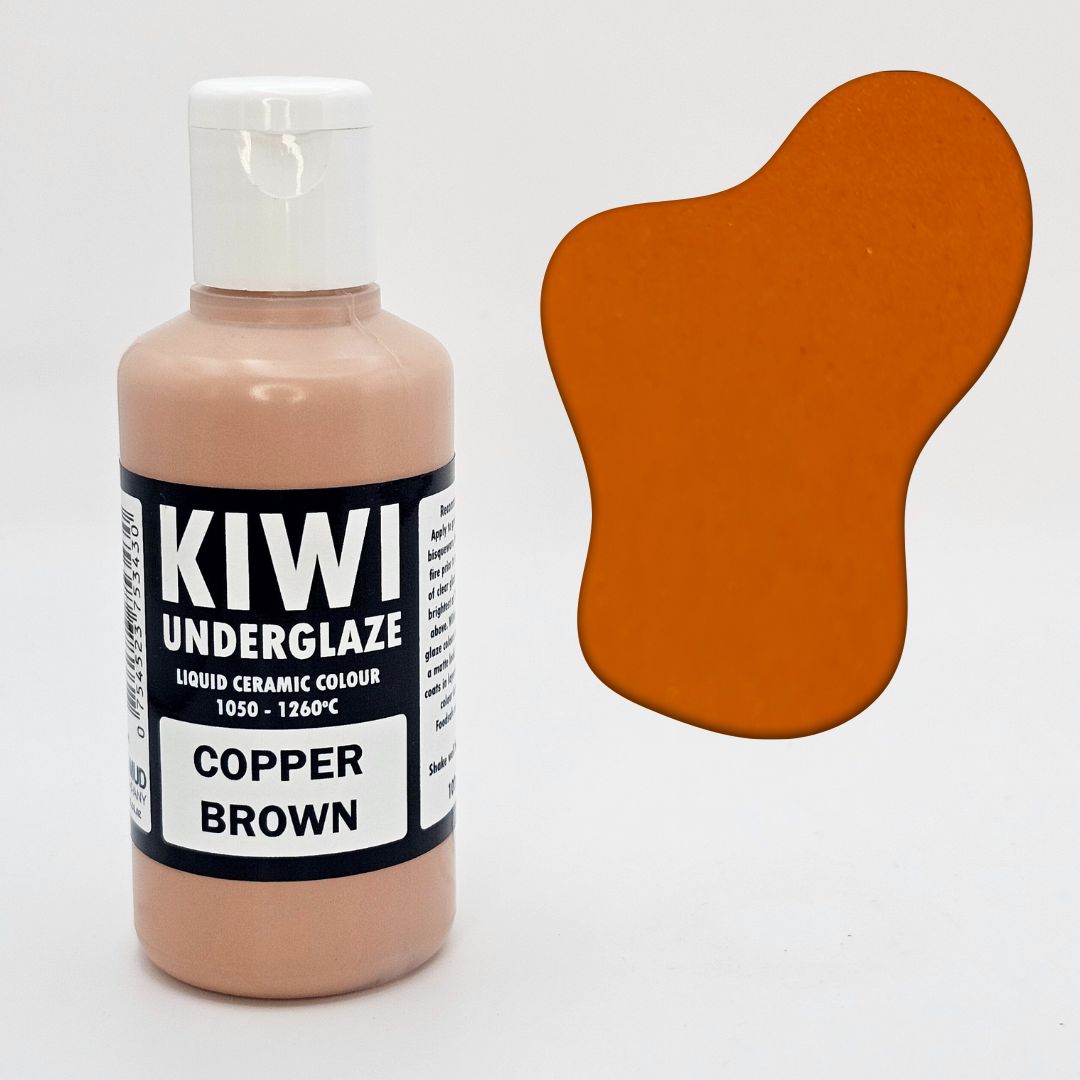 Kiwi Underglazes - Copper Brown
