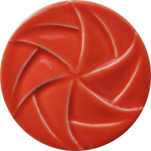 Chrysanthos High Fire Glaze - Coral Red