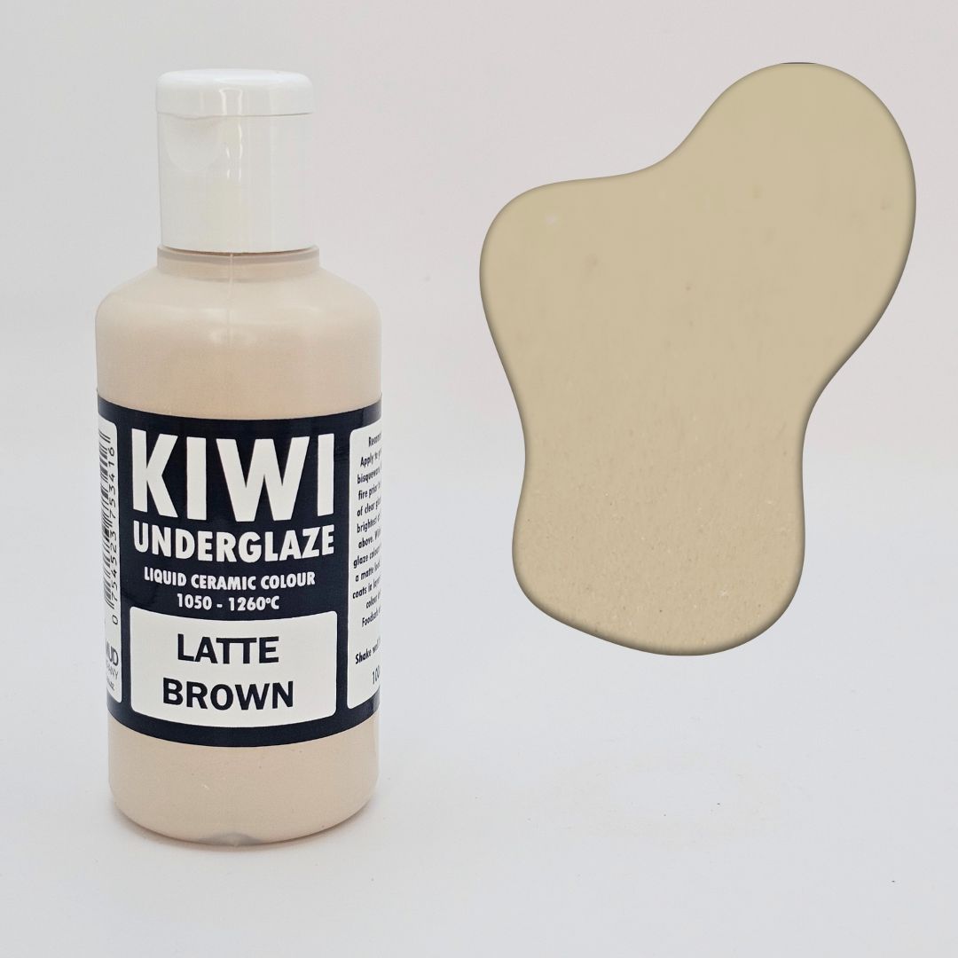 Kiwi Underglazes - Latte Brown