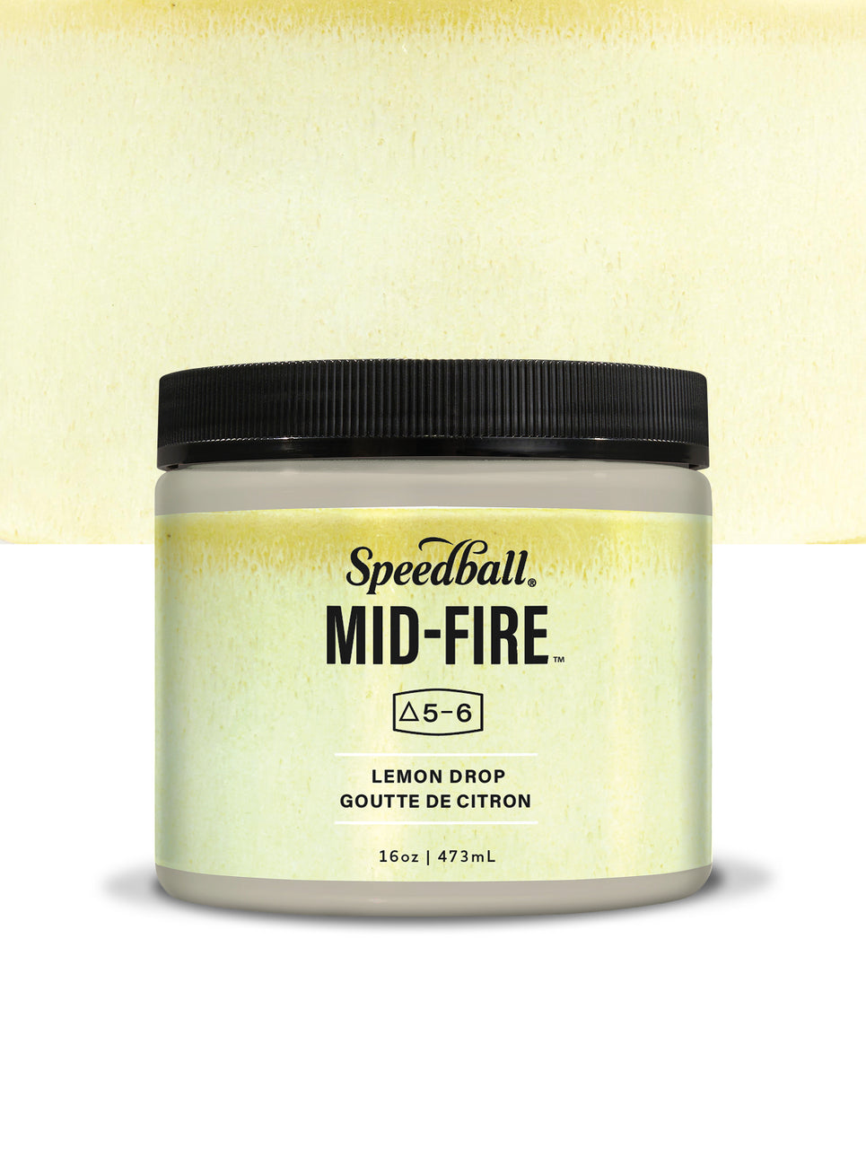 Speedball Mid Fire Glaze - Lemon Drop