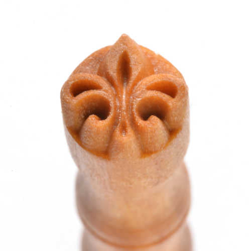 MKM Mini Round Stamp - Fleur-de-lis