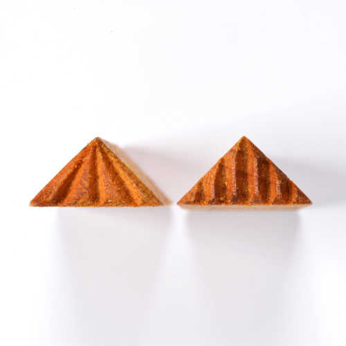 MKM Small Right Triangle Two Sided Stamp - Down and Out