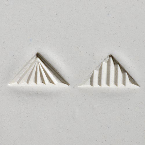 MKM Small Right Triangle Two Sided Stamp - Down and Out