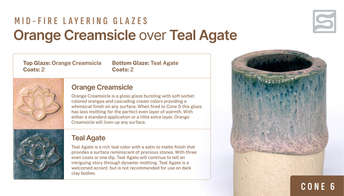 גלייז אש בינונית של ספידבול - אגת טורקיז