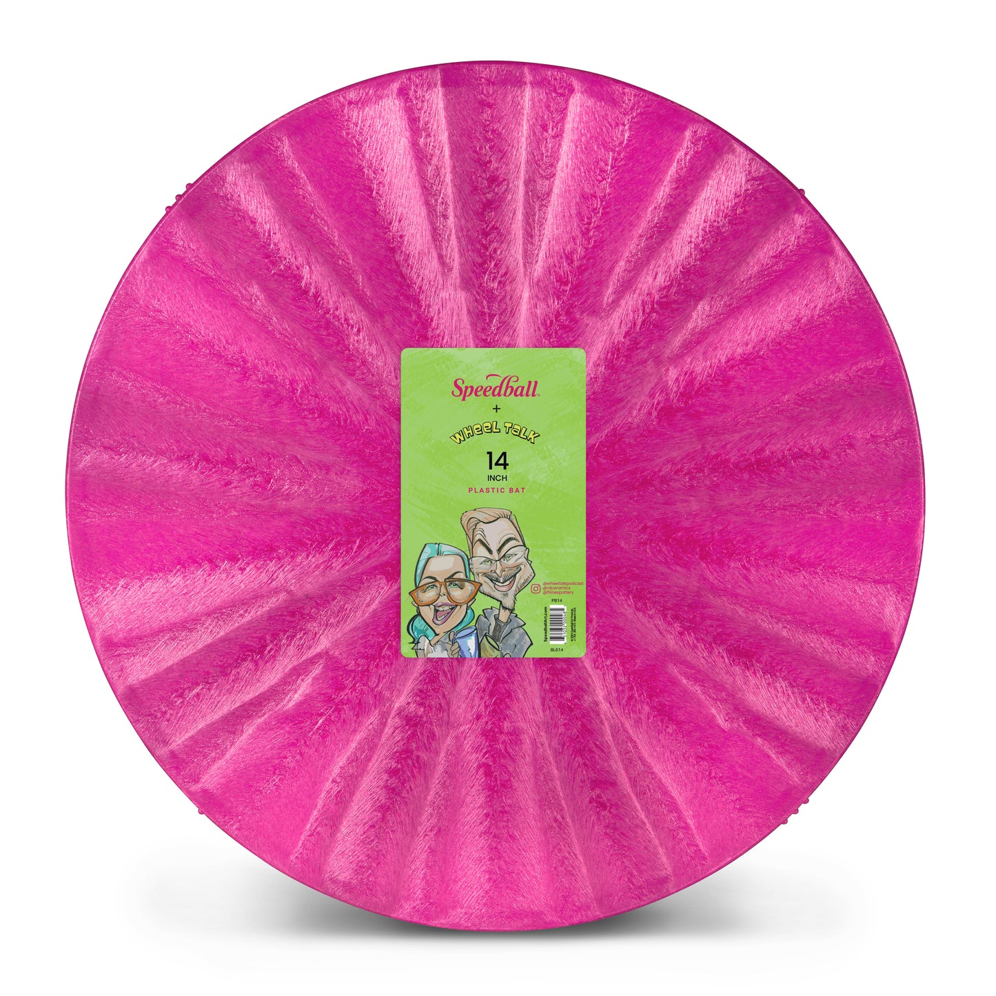 Speedball Plastic Batt - 35.5cm Round