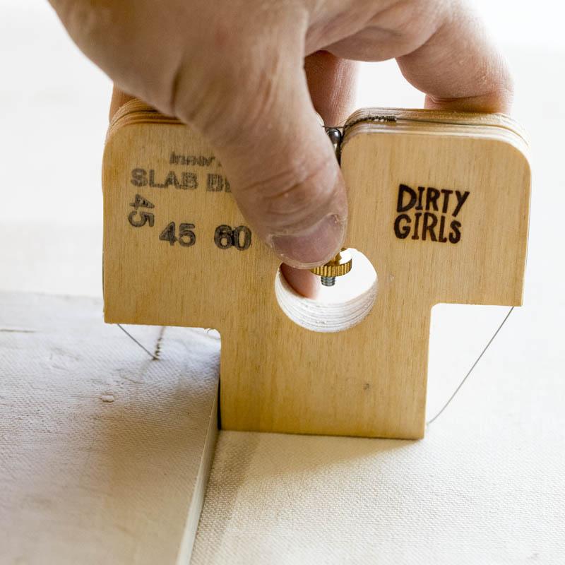 Dirty Girls Tools - Inner Eye Slab Bevel Tool