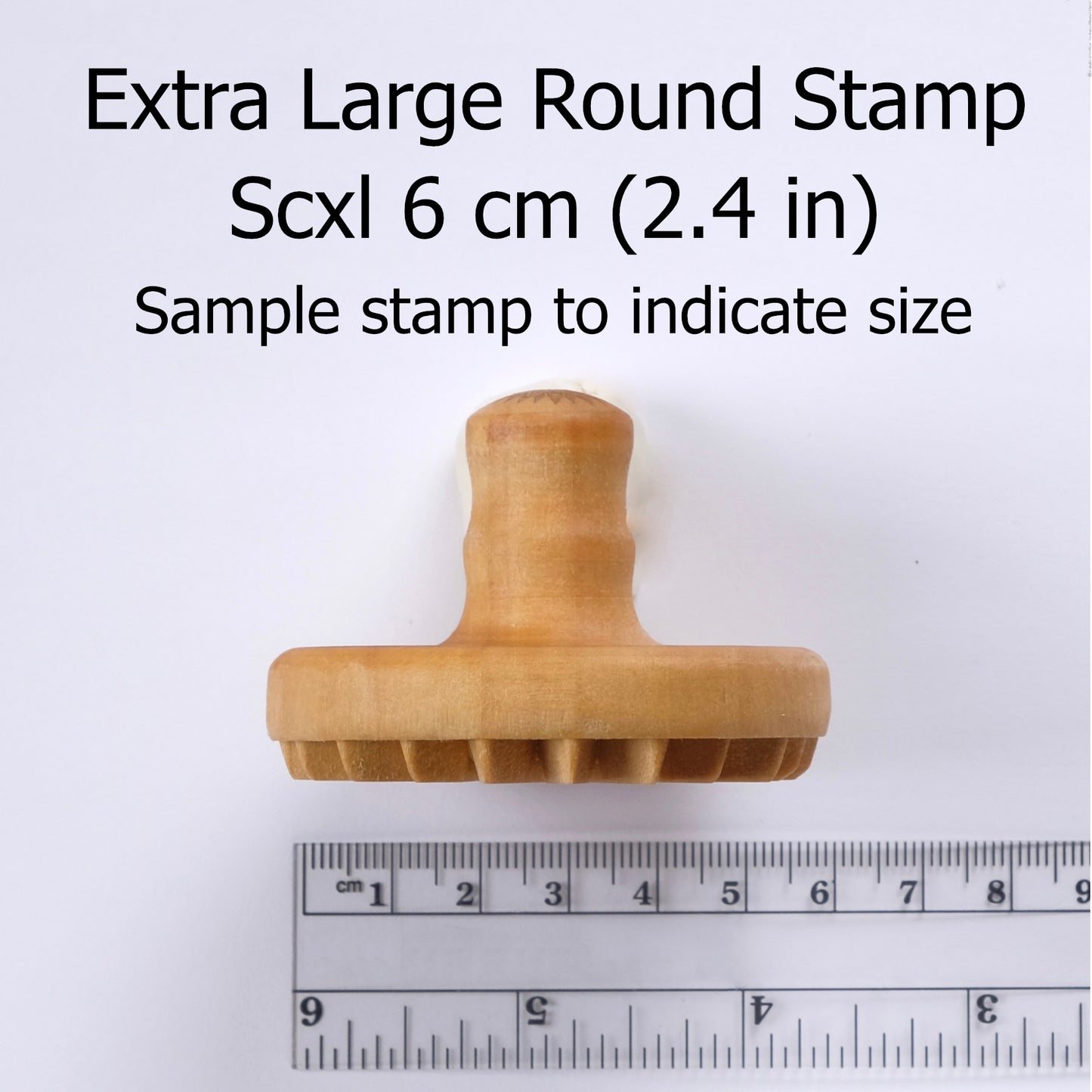 MKM Stamp - Extra Large Round Stamp - 4 Options