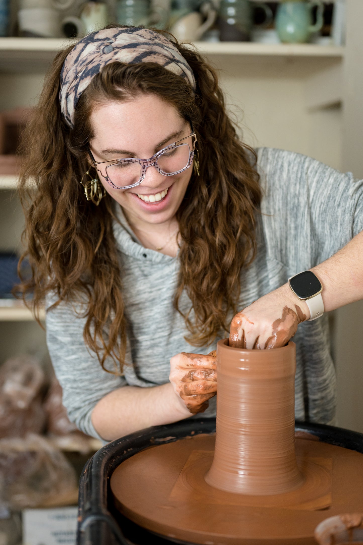 1-on-1 Wheel Throwing Workshop – Private Session