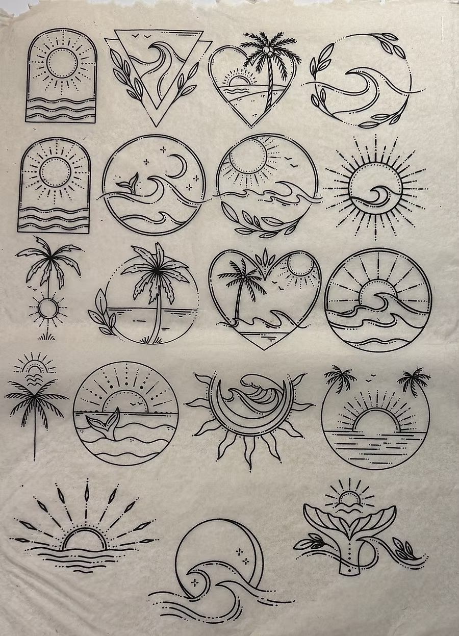 נייר העברה תחת זיגוג של קרמיקה - שעת הזהב